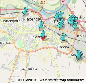 Mappa Via Chero, 29122 Piacenza PC, Italia (2.42313)