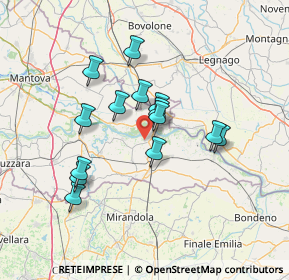 Mappa Via Roma, 46020 Pieve di Coriano MN, Italia (11.87929)