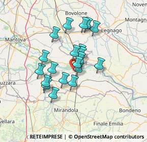 Mappa Via Roma, 46020 Pieve di Coriano MN, Italia (10.803)