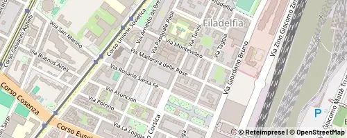 Mappa Torino