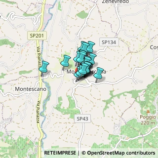 Mappa Via Marconi, 27040 Montù Beccaria PV, Italia (0.32087)