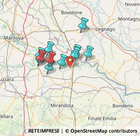 Mappa Via Alcide De Gasperi, 46020 Pieve di Coriano MN, Italia (10.01091)