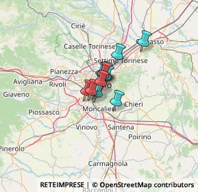 Mappa Strada G. Volante, 10133 Torino TO, Italia (5.67167)