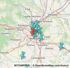 Mappa Strada G. Volante, 10133 Torino TO, Italia (17.44417)