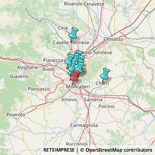 Mappa Strada G. Volante, 10133 Torino TO, Italia (5.34545)