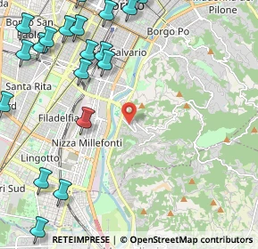 Mappa Strada G. Volante, 10133 Torino TO, Italia (3.13)