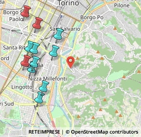 Mappa Strada G. Volante, 10133 Torino TO, Italia (2.36273)