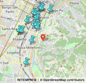 Mappa Strada G. Volante, 10133 Torino TO, Italia (2.099)