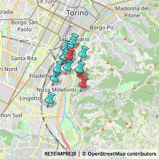 Mappa Strada G. Volante, 10133 Torino TO, Italia (1.23071)