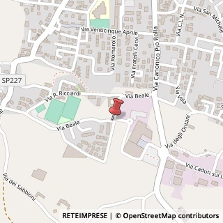Mappa Via Beale,  40, 10094 Giaveno, Torino (Piemonte)