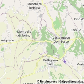 Mappa Moriondo Torinese