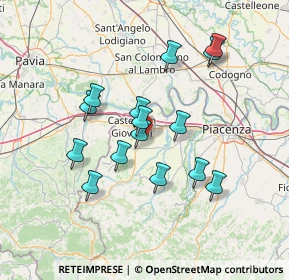 Mappa Strada Sarmato, 29011 Borgonovo Val Tidone PC, Italia (12.67933)