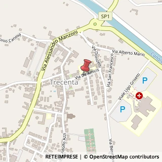 Mappa Via Edmondo de Amicis, 106, 45027 Trecenta, Rovigo (Veneto)