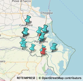 Mappa 45014 Porto Viro RO, Italia (10.154)