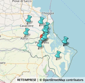 Mappa 45014 Porto Viro RO, Italia (9.64583)