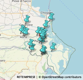 Mappa 45014 Porto Viro RO, Italia (8.96526)