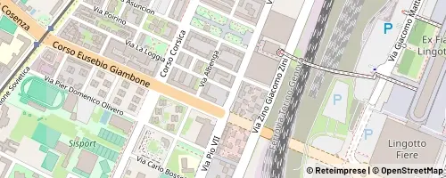 Mappa Torino
