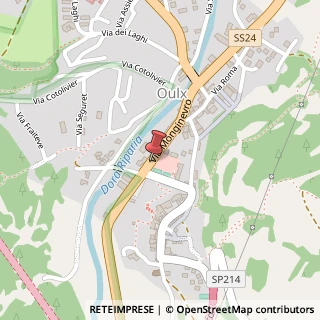 Mappa Via Monginevro,  84, 10056 Oulx, Torino (Piemonte)
