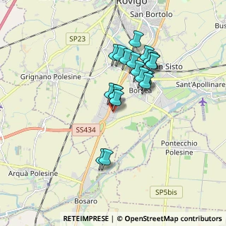 Mappa SS 16 - Località Borsea Centro Commerciale La Fattoria, 45100 Borsea RO (1.471)