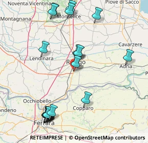 Mappa Centro Commerciale La Fattoria, 45100 Borsea RO, Italia (19.024)