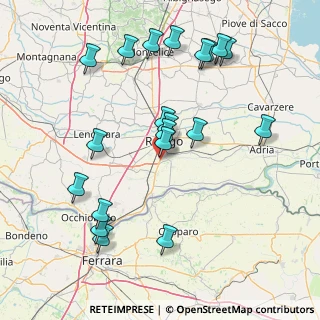 Mappa Centro Commerciale La Fattoria, 45100 Borsea RO, Italia (17.197)
