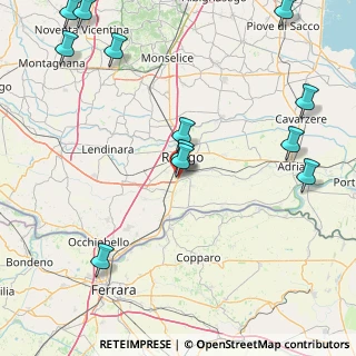 Mappa SS16 Localitá, 45100 Borsea RO, Italia (22.08)