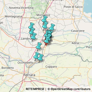Mappa Centro Commerciale La Fattoria, 45100 Rovigo RO, Italia (8.33556)
