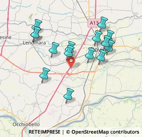 Mappa SP 70, 45030 Costa di Rovigo RO (7.25467)