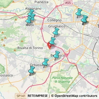 Mappa Prima strada Interporto Sito, 10043 Orbassano TO, Italia (4.92083)