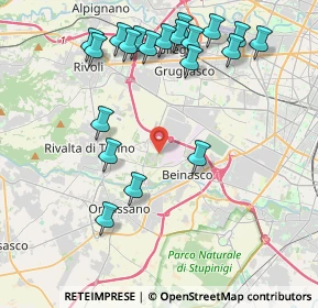 Mappa Prima strada Interporto Sito, 10043 Orbassano TO, Italia (4.663)
