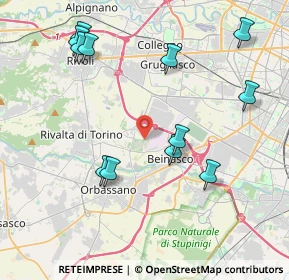 Mappa Prima strada Interporto Sito, 10043 Orbassano TO, Italia (4.49417)