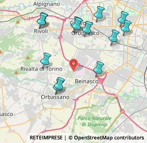 Mappa Prima strada Interporto Sito, 10043 Orbassano TO, Italia (4.53308)