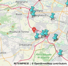 Mappa Prima strada Interporto Sito, 10043 Orbassano TO, Italia (6.8035)