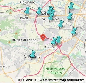 Mappa Prima strada Interporto Sito, 10043 Orbassano TO, Italia (4.46462)