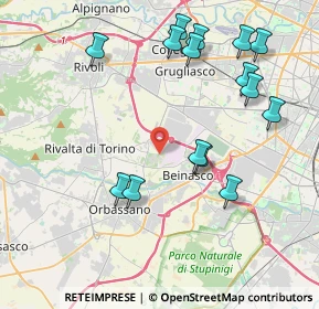 Mappa Prima strada Interporto Sito, 10043 Orbassano TO, Italia (4.452)