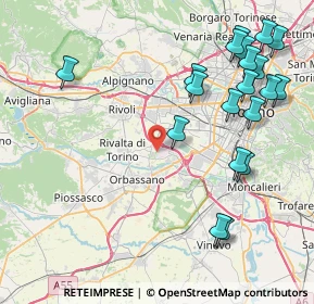 Mappa Prima strada Interporto Sito, 10043 Orbassano TO, Italia (10.0245)