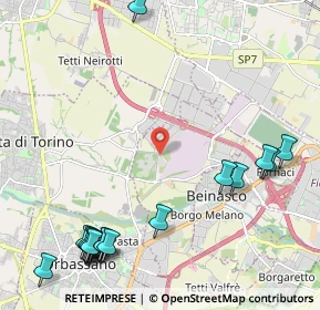 Mappa Prima strada Interporto Sito, 10043 Orbassano TO, Italia (2.96105)