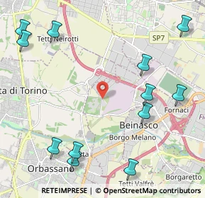 Mappa Prima strada Interporto Sito, 10043 Orbassano TO, Italia (2.84333)