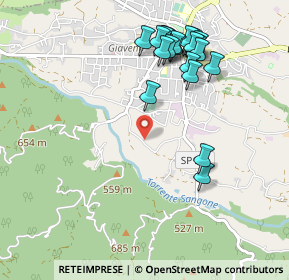 Mappa Via dei Sabbioni, 10094 Giaveno TO, Italia (1.0585)