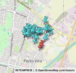 Mappa Via Portesin, 45014 Porto Viro RO, Italia (0.23929)