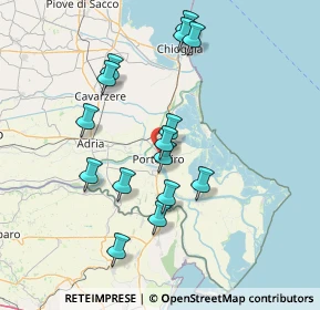 Mappa 45014 Porto Viro RO, Italia (13.92067)