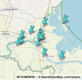 Mappa 45014 Porto Viro RO, Italia (5.33462)