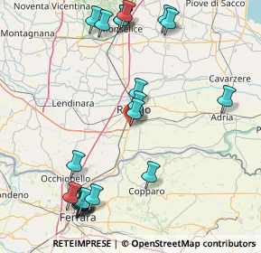 Mappa CC La Fattoria - SS 16 n, 45100 Rovigo RO, Italia (19.8825)