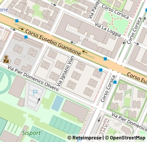 Mappa Via Ignazio Vian, 10135 Torino TO, Italia (0.14231)