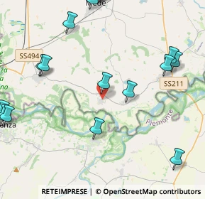 Mappa Via Nuova, 27030 Suardi PV, Italia (6.0035)