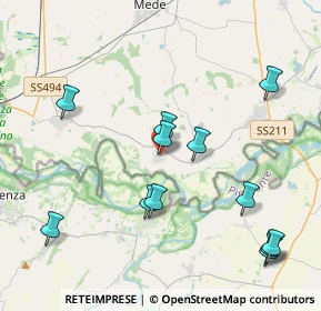 Mappa Via Nuova, 27030 Suardi PV, Italia (4.4775)