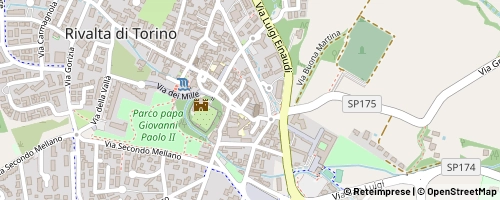 Mappa Rivalta di Torino
