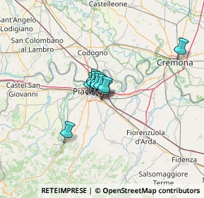 Mappa Via Martelli, 29122 Piacenza PC, Italia (11.925)