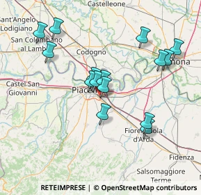 Mappa Via Martelli, 29122 Piacenza PC, Italia (14.12667)