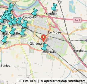 Mappa Via Martelli, 29122 Piacenza PC, Italia (3.1835)